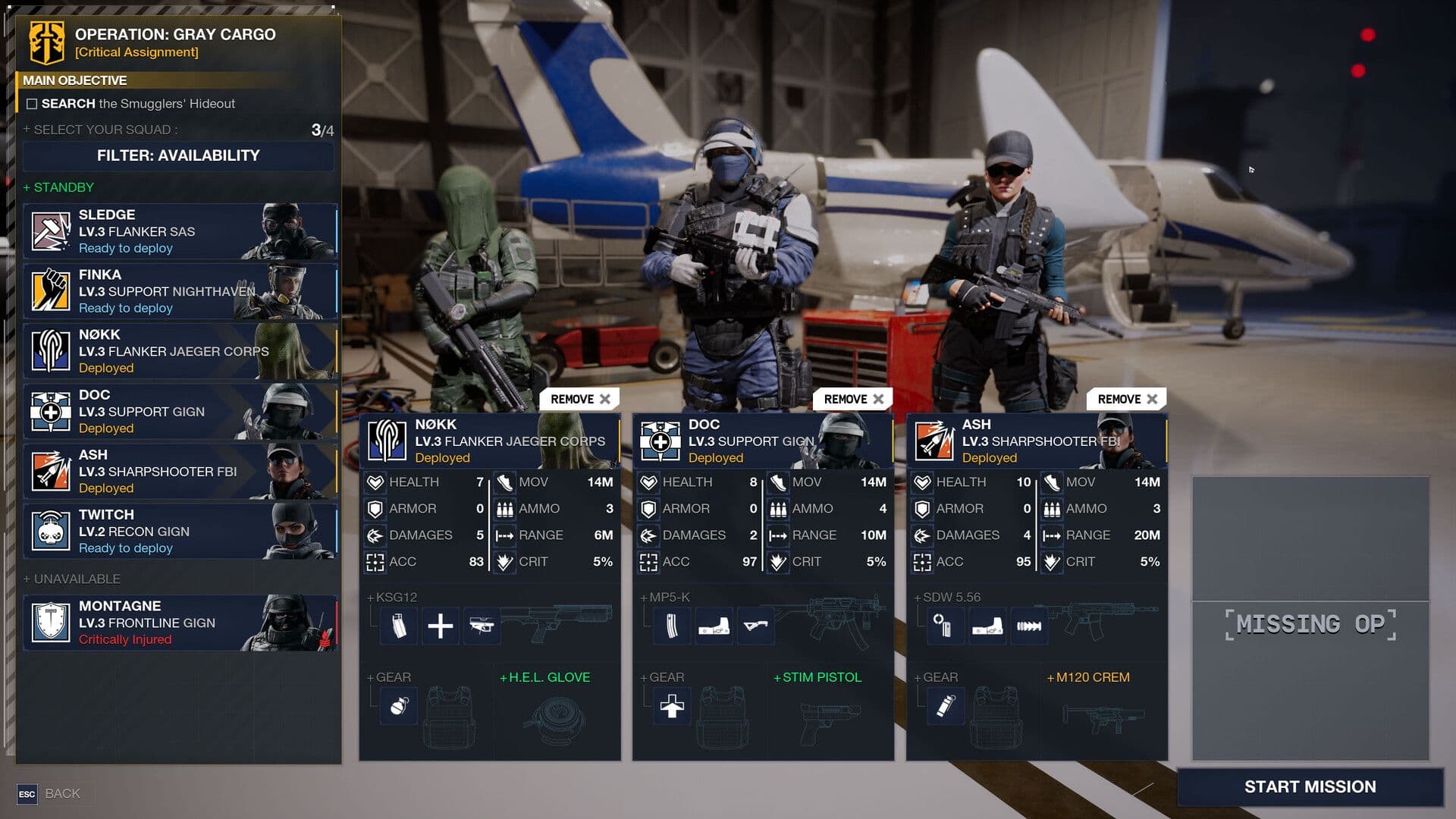 Rainbow Six Tactics game director says the game's 15 Operators have 'unique' loadouts so they didn't 'overlap' with each other — but there was still room for 'community favorites' and 'operators that were impossible to not include'