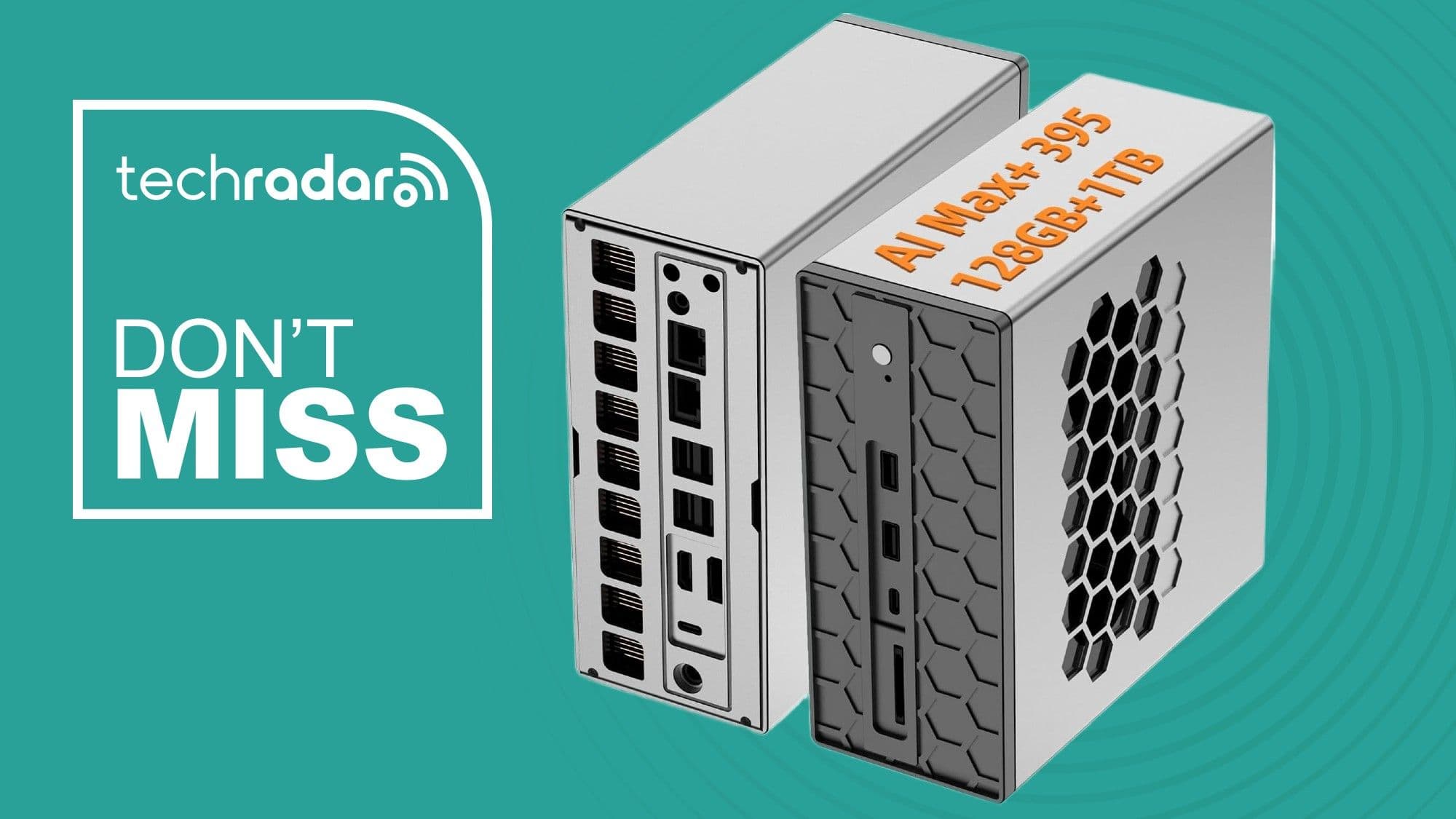 Slowly going down? Buy a 128GB Ryzen AI Max+ 395 Mini PC with 1TB SSD for $3,299 — Chinese startup releases AI workstation with 4 SSD slots, 10G LAN, WiFi-7