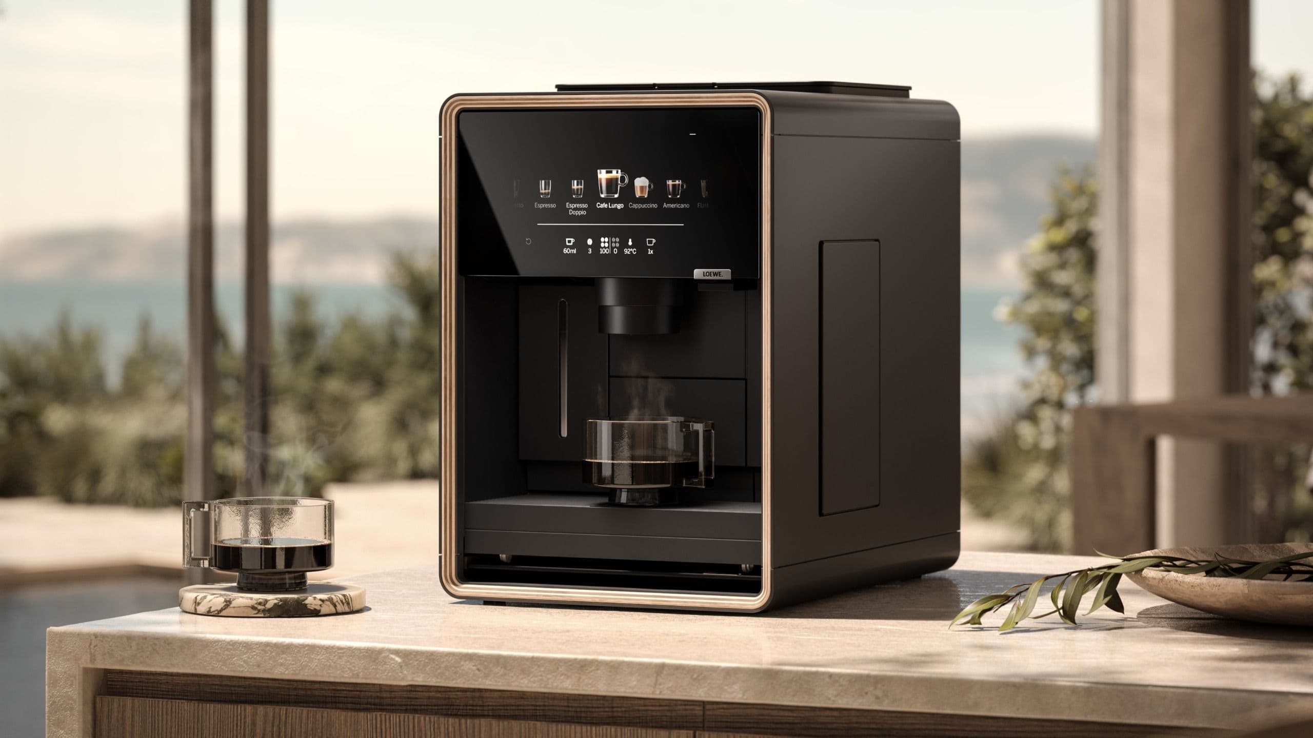Premium hi-fi brand Loewe just launched a luxury espresso machine for International Coffee Day, and it looks more like a speaker than a kitchen appliance