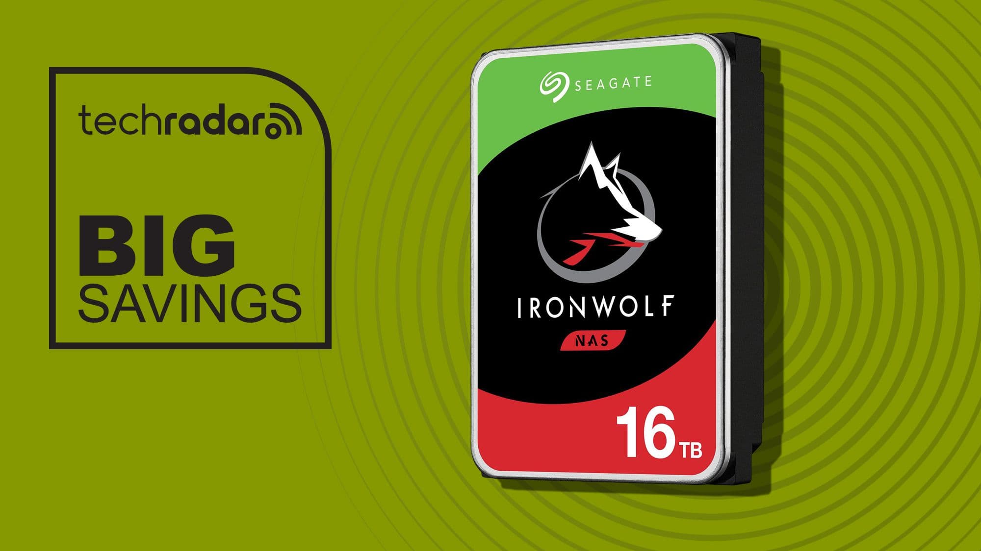 Seagate's 16TB IronWolf NAS hard drive is a massive storage upgrade with $119 off at Newegg