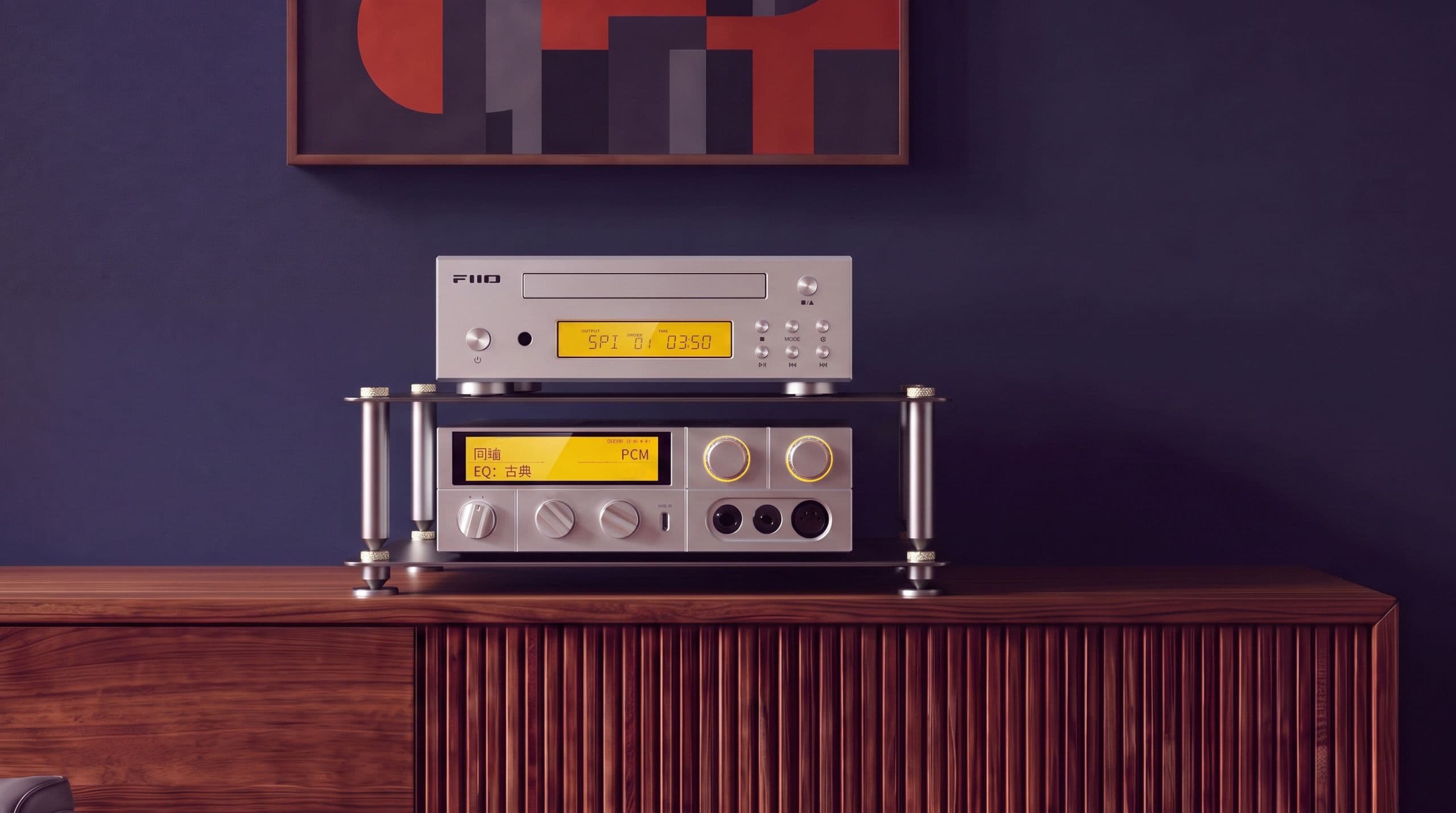 CD player on your mind? There's a FiiO for that — and this one can rip your discs for digital safekeeping, no laptop required
