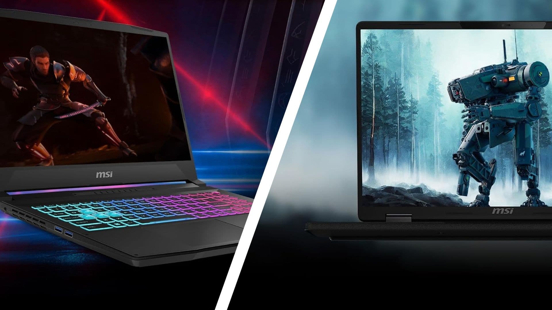 MSI's Katana 15 HX and Crosshair A16 HX laptops are both over $400 off for Amazon Prime Day — but I'm baffled why most people would pay $500 more here