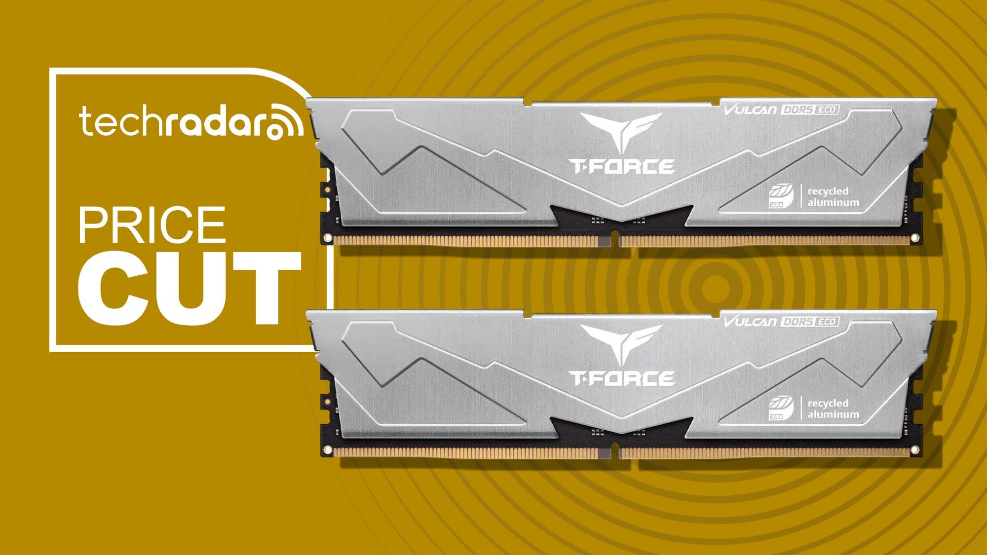 TeamGroup's fast 32GB T-Force Vulcan ECO DDR5-6400 RAM kit gets a $50 price cut amid skyrocketing memory costs