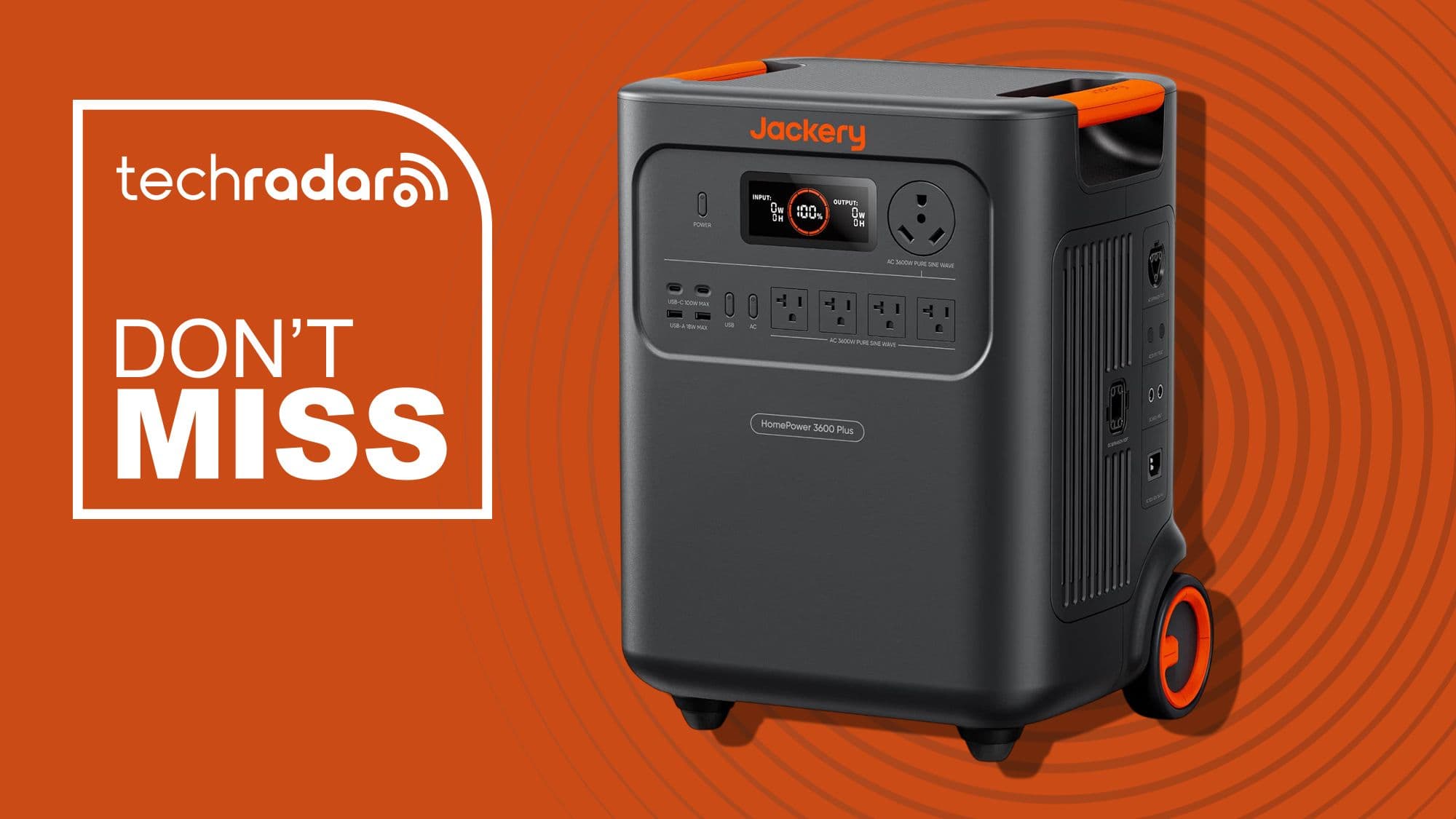 This Jackery HomePower 3600 Plus power station provides serious emergency backup electricity — and it's $190 off at Amazon ahead of Prime Day