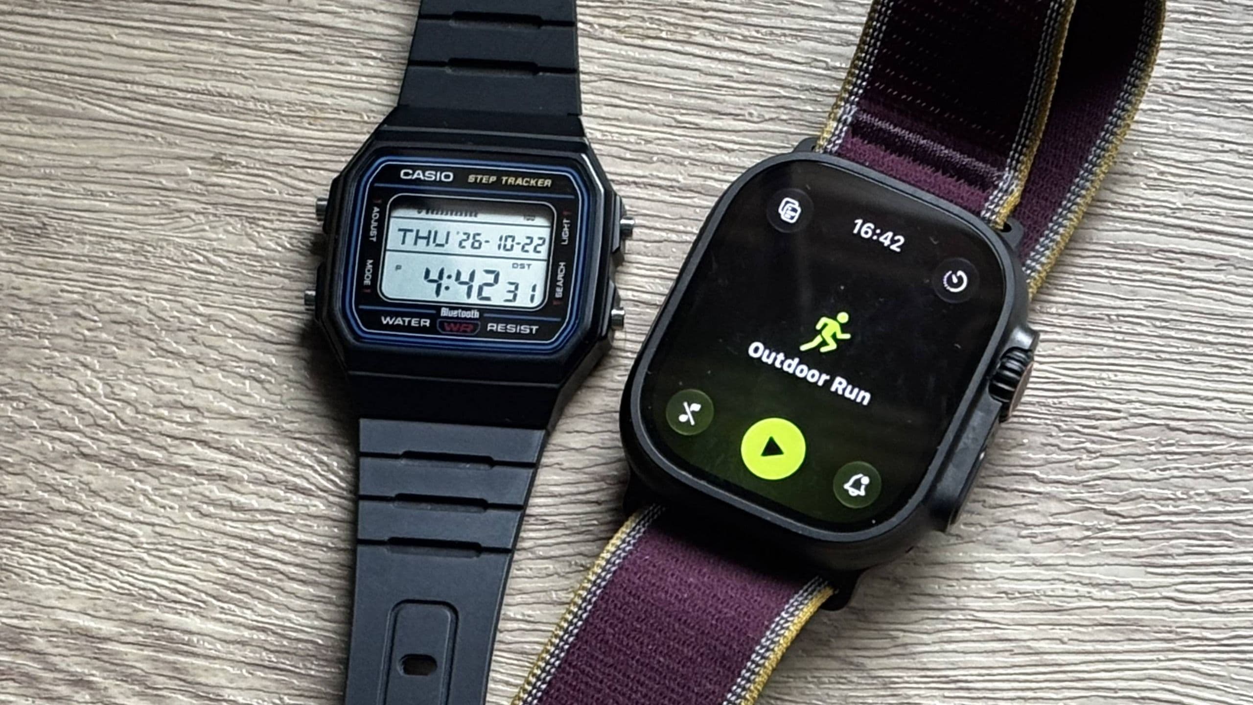 Casio’s $65 F-B100W matches Apple Watch Ultra 4 in step-counting accuracy
