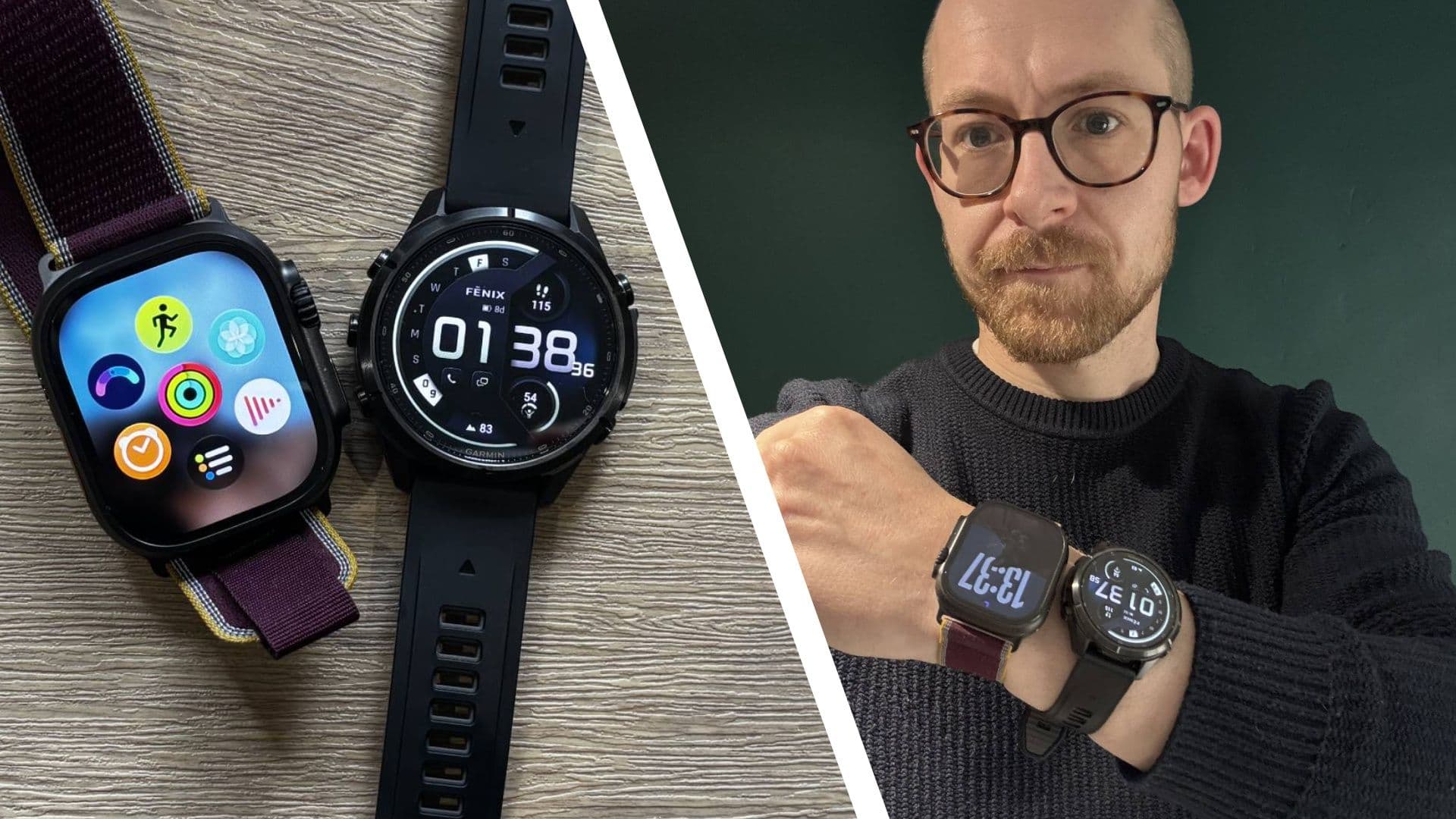 Apple Watch Ultra 4 vs Garmin Fenix 9 Pro: I wore them both for a run with an electrical heart-rate monitor — and I'm excited to report that both watches nailed it