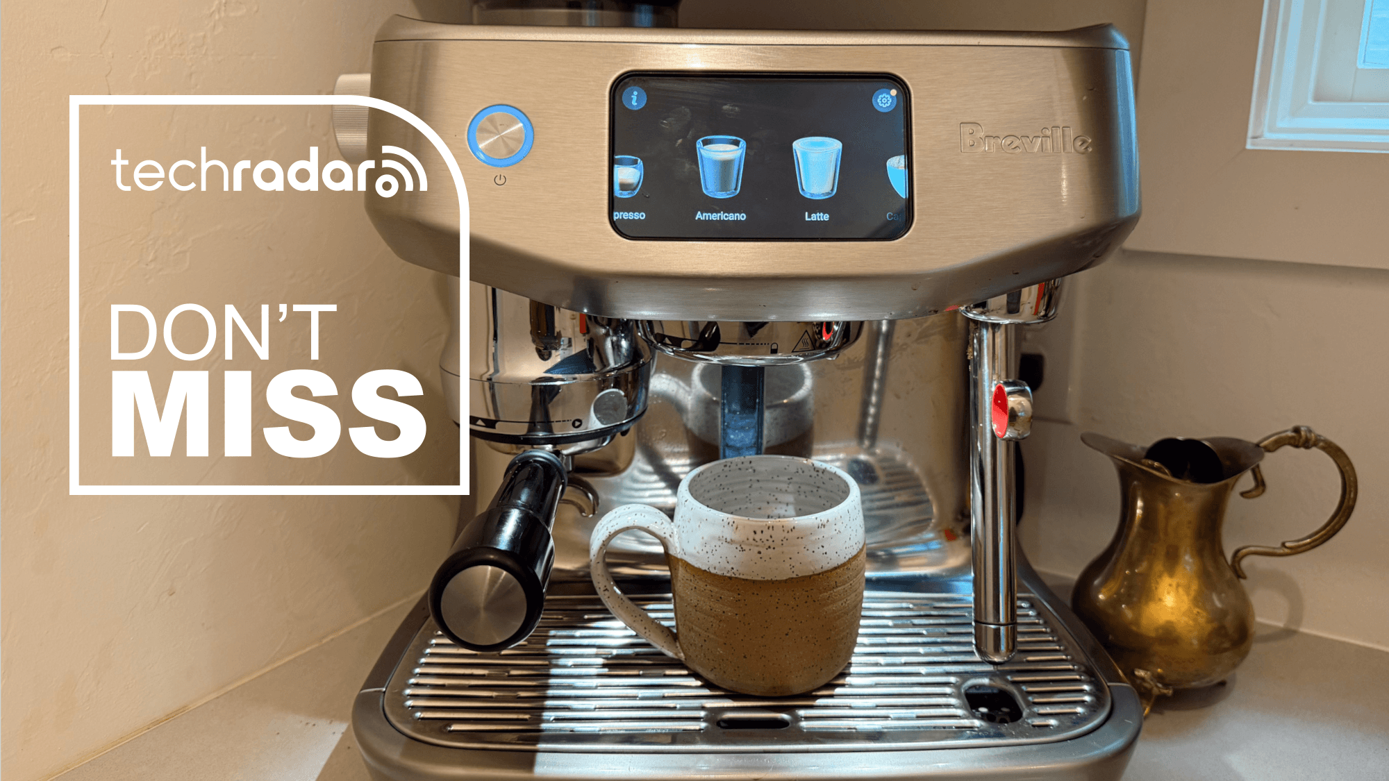 I splurged on Breville's Barista Touch espresso maker, and it changed my mornings — it's now $200 off for National Coffee Day