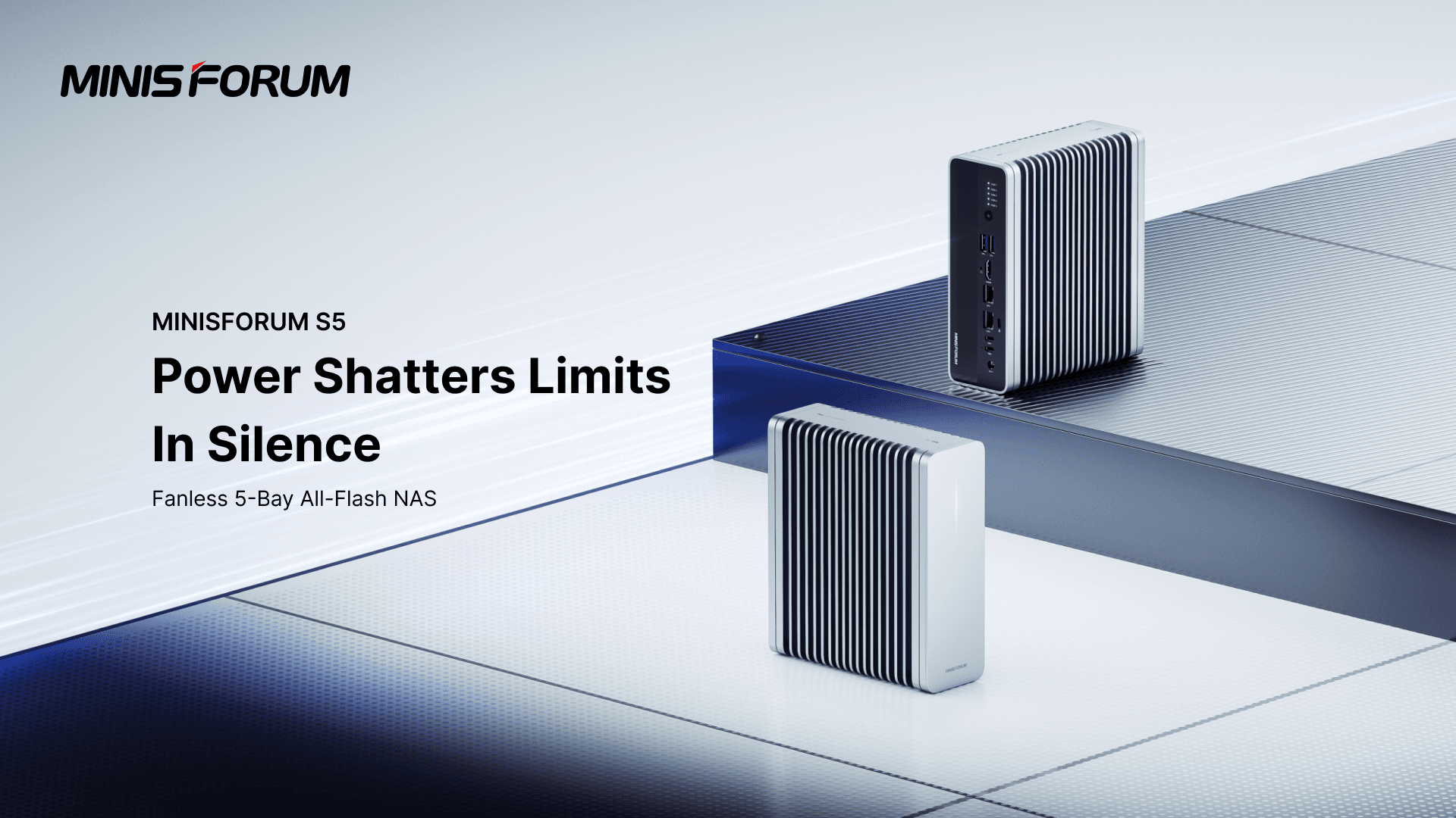 This silent all-flash NAS with 10GbE and dual USB4 is cheaper if you buy it bare-bone and add your own SSDs