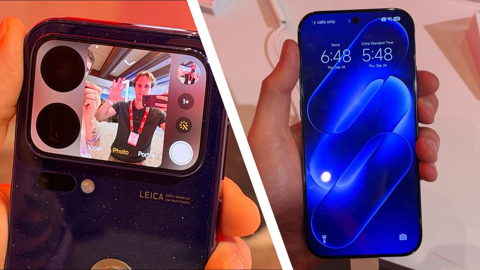 I got hands-on with the Xiaomi 18 Pro — it looks like an iPhone 18 Pro, but with an extra screen and a potentially Samsung-beating Privacy Display