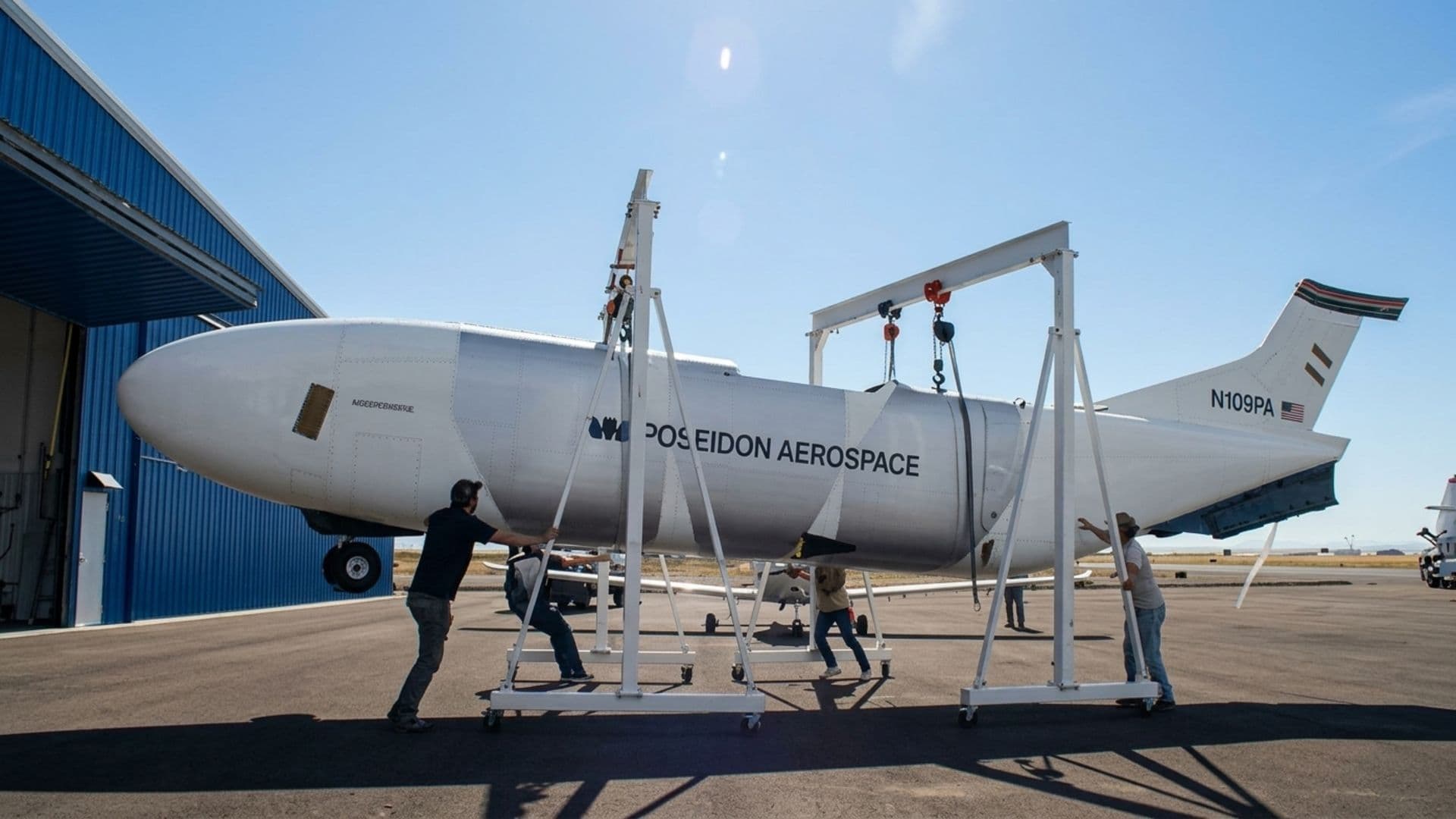 Poseidon Aerospace raises $60 million to develop autonomous cargo drone Egret