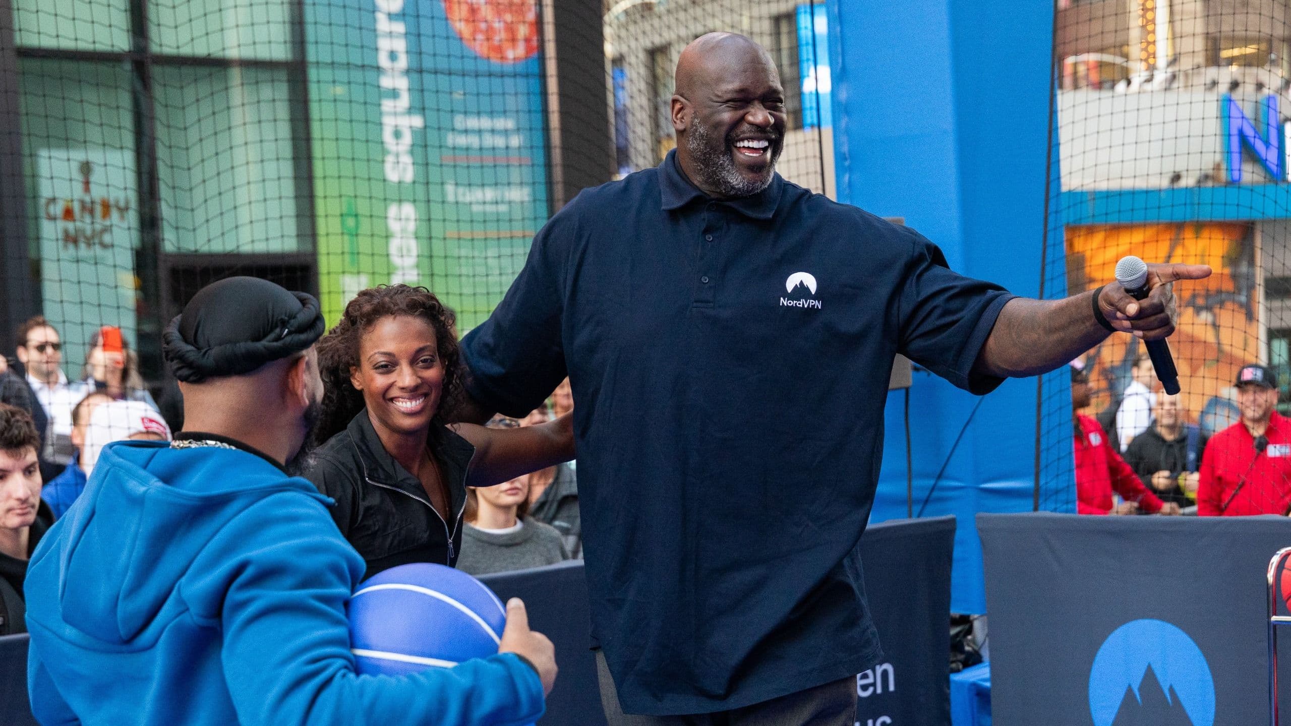 NBA legend Shaquille O’Neal teams up with NordVPN, taking over NYC to raise awareness of digital threats