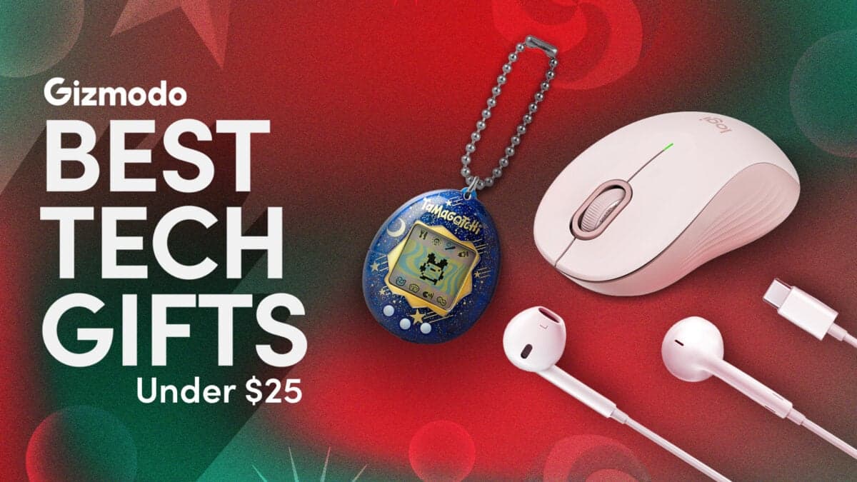 Gizmodo lists 16 tech gifts under $25, tips to extend Apple device battery life