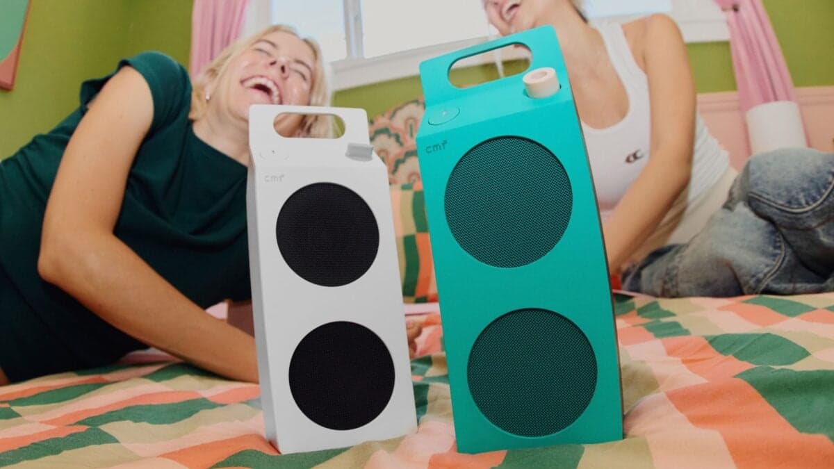 CMF’s First Speakers Look Like Milk Cartons and Have Swappable Buttons