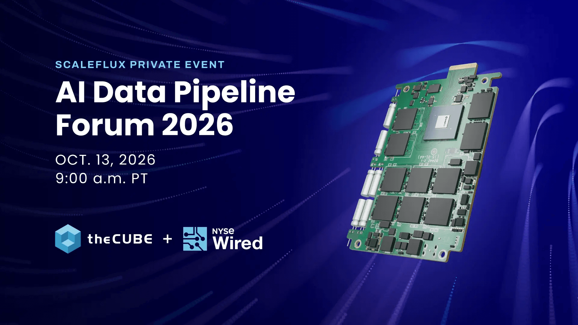 What to expect during the AI Data Pipeline Forum: Join theCUBE Oct. 13