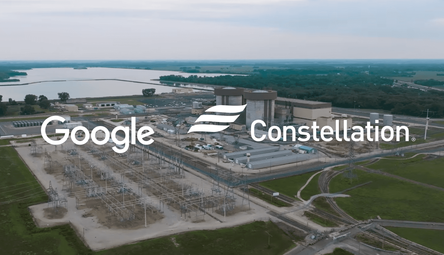 Google goes nuclear to power its AI data centers, committing to buy 890 megawatts of energy from Constellation