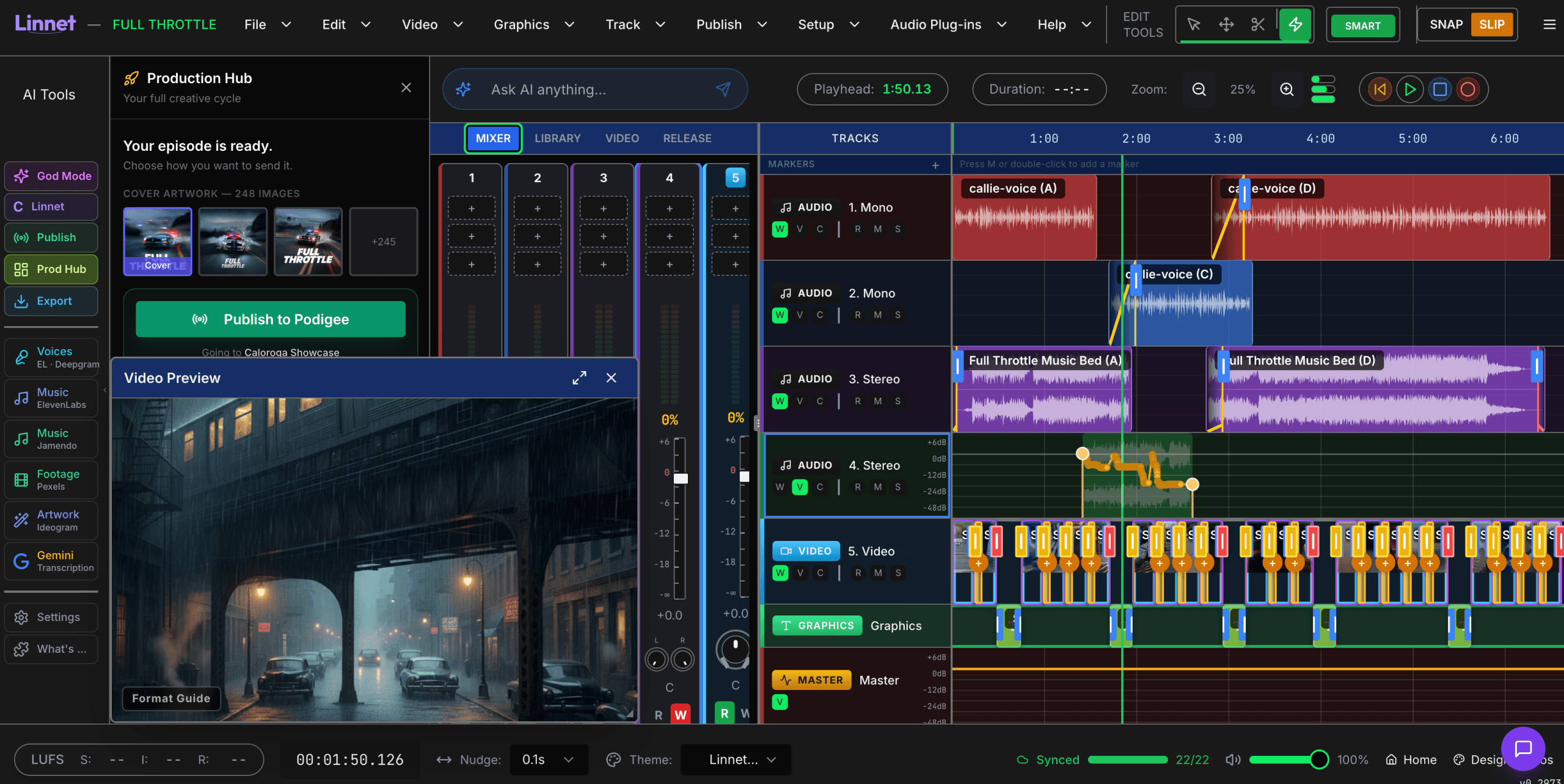 Caloroga Media launches Linnet, an AI-assisted podcast studio that runs in the browser