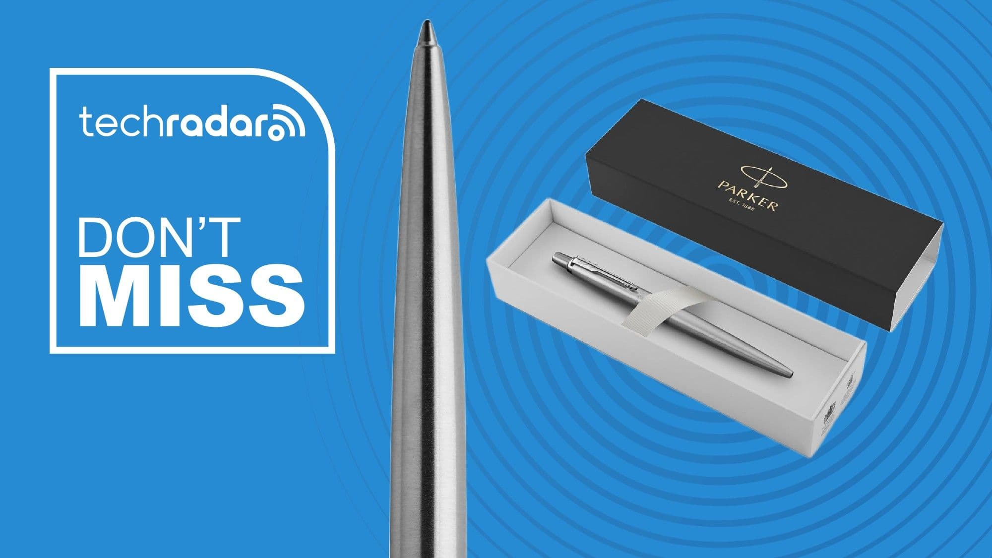 My favorite 007 desk upgrade is on sale — the GoldenEye Parker Jotter pen gets a price cut for James Bond Day