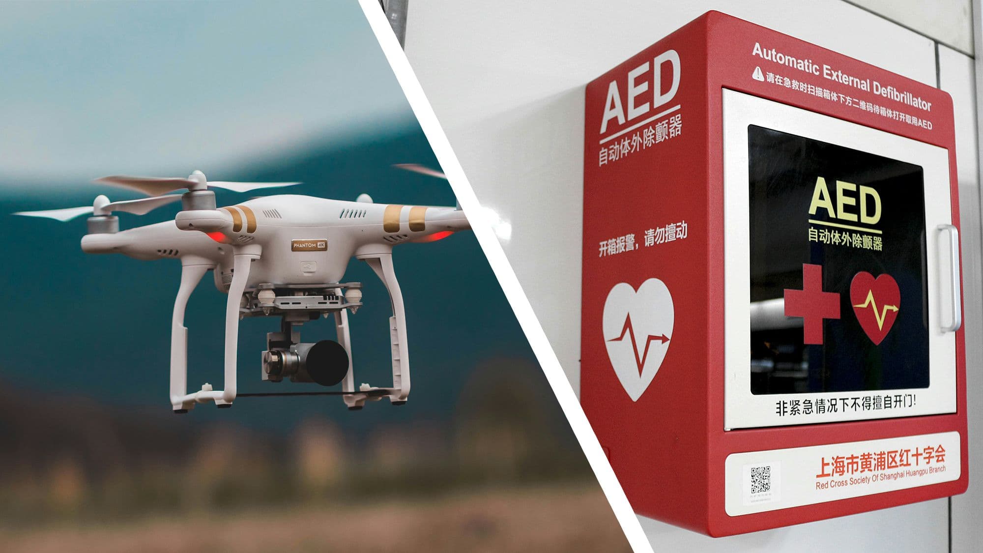 Study: Drones Could Cut Defibrillator Delivery Times by 3.76 Minutes
