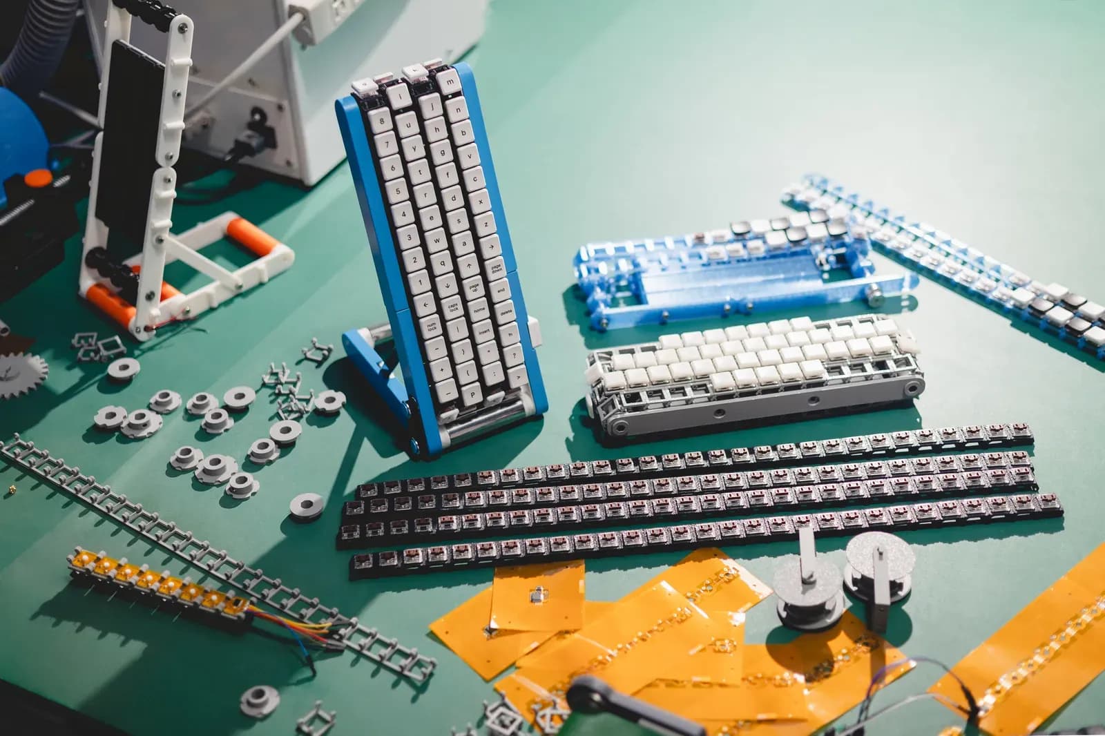 Google shows off a whole new type of keyboard — and it says having keys rolling on a conveyor belt will make typing easier for all