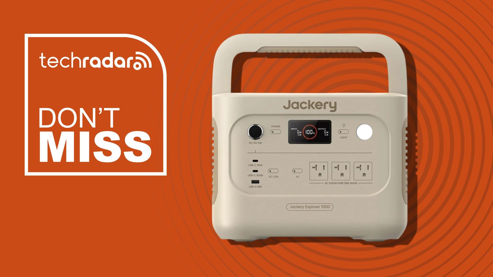 'One of the best portable power stations': The Jackery Explorer 1000 V2 is our top pick for power outage prep at $519
