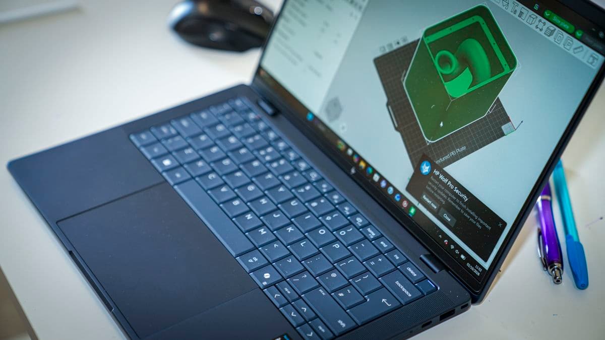 The HP EliteBook X G2i laptop is ultra-powerful, but I love the keyboard most of all