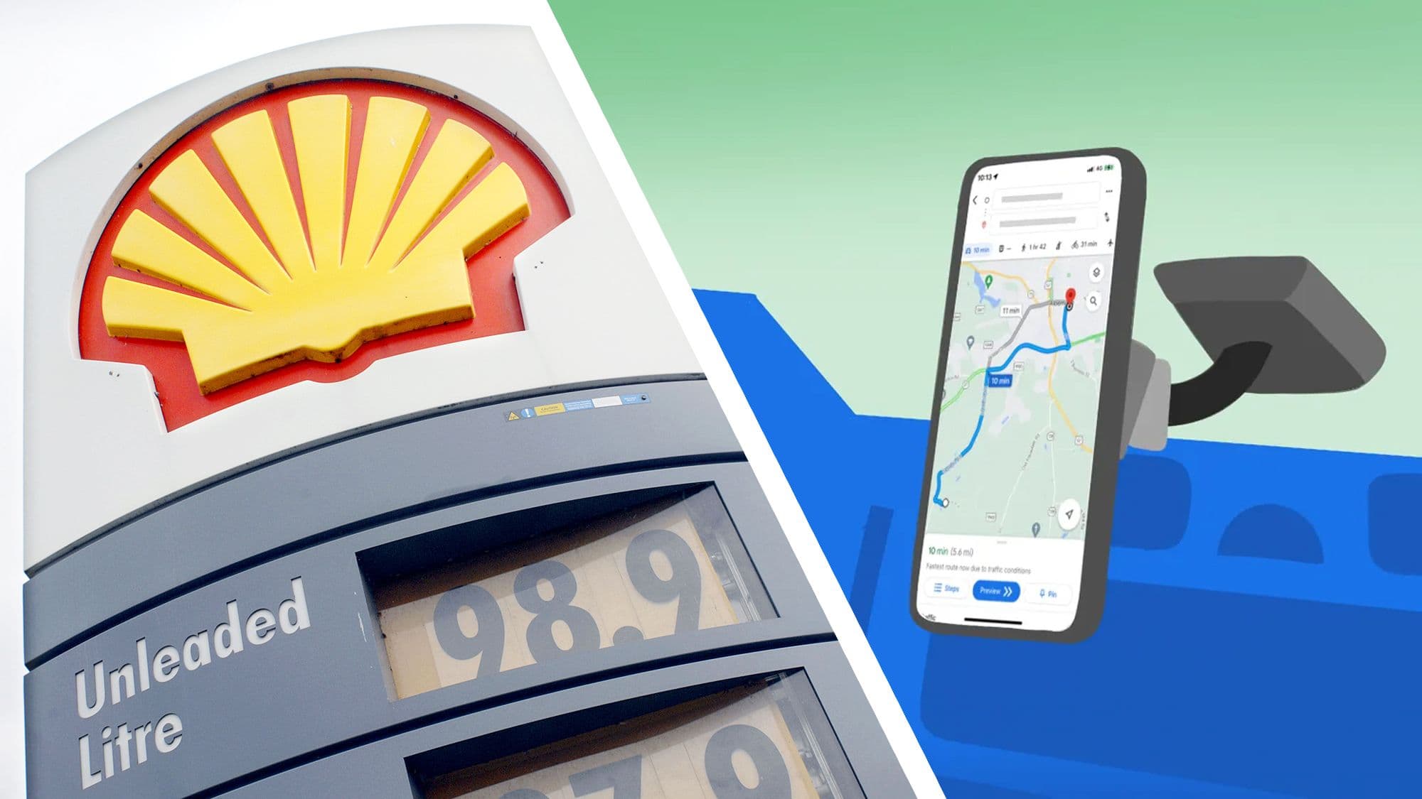 'Accuracy is very important': UK drivers will start seeing local fuel prices in Google Maps and Waze as the cost of petrol and diesel keeps rising