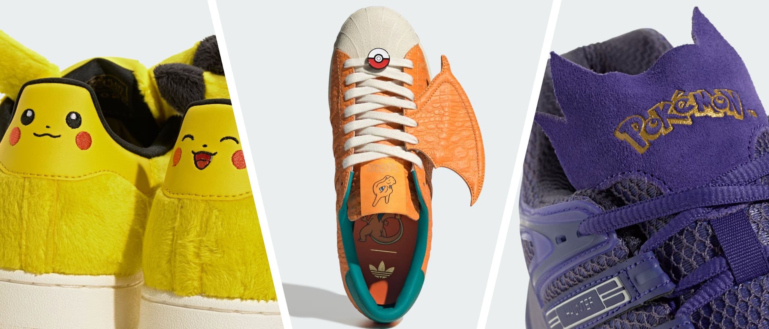 Adidas and Pokémon Launch Limited-Edition Sneaker Collection