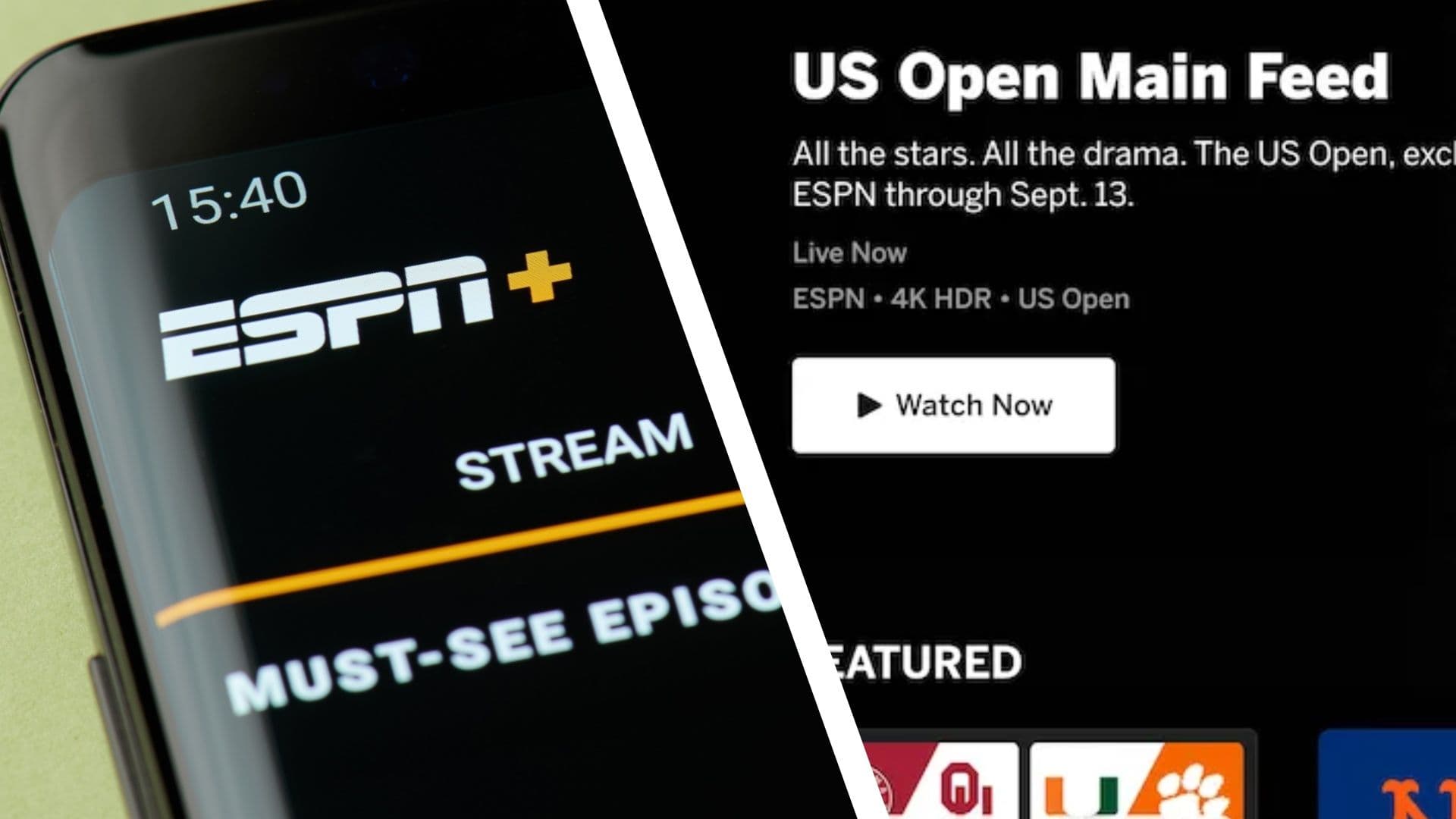 ESPN Launches 4K HDR Streaming for Live Sports in the US