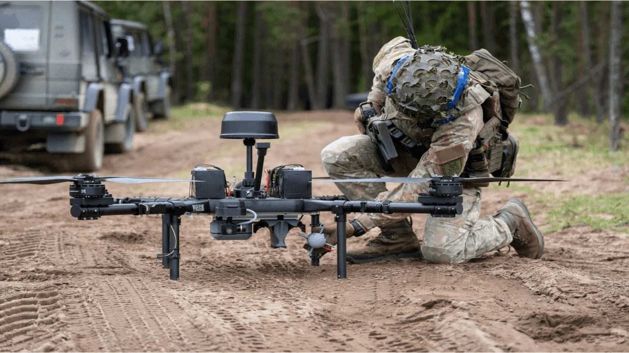 Lithuanian defence startup PDKINEMATICS develops precision-guidance systems for drones