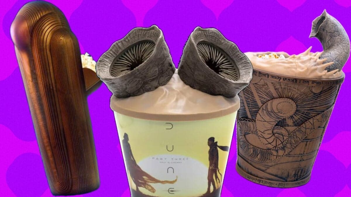 AMC, Cinemark, and Regal unveil 'Dune: Part Three' collectible popcorn buckets