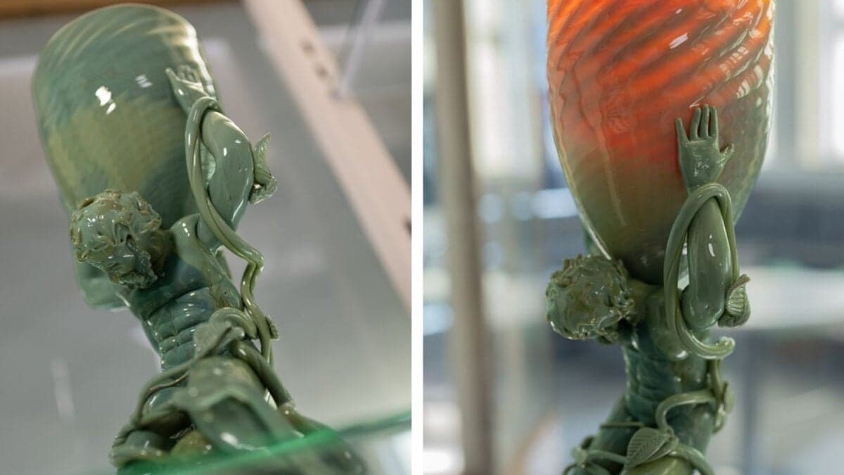Scientists replicate ancient Roman nanotech for color-changing glass
