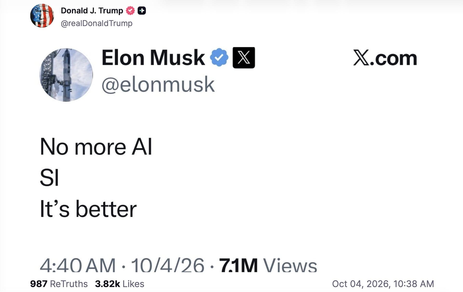 Trump’s Super Intelligence rebrand divides AI leaders