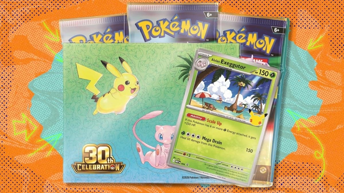 Best Pokémon TCG deal: 30th Celebration Tech Sticker Collection gets 20% price cut on Amazon