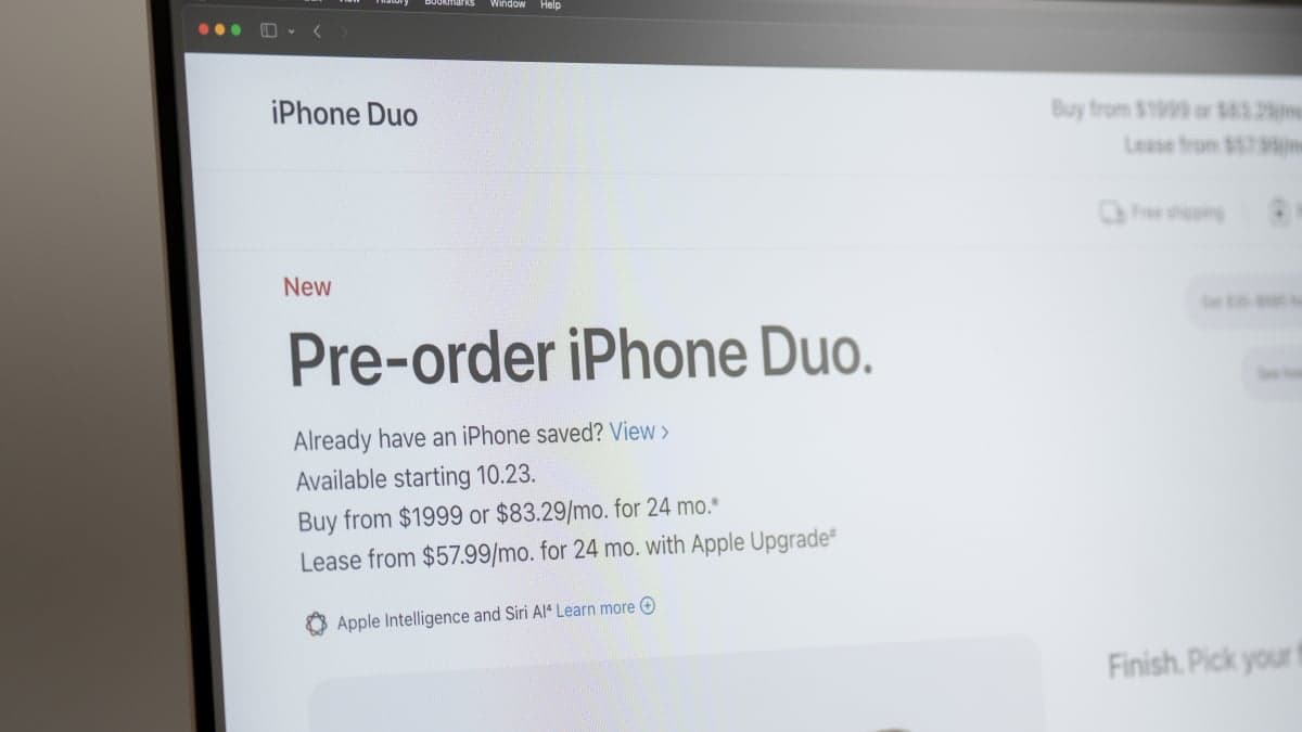 iPhone Duo backlog estimates might be improving