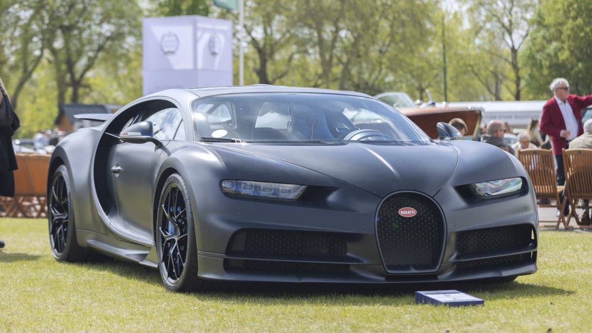 Mate Rimac's $3.3M Bugatti Chiron stolen from factory after keys left inside