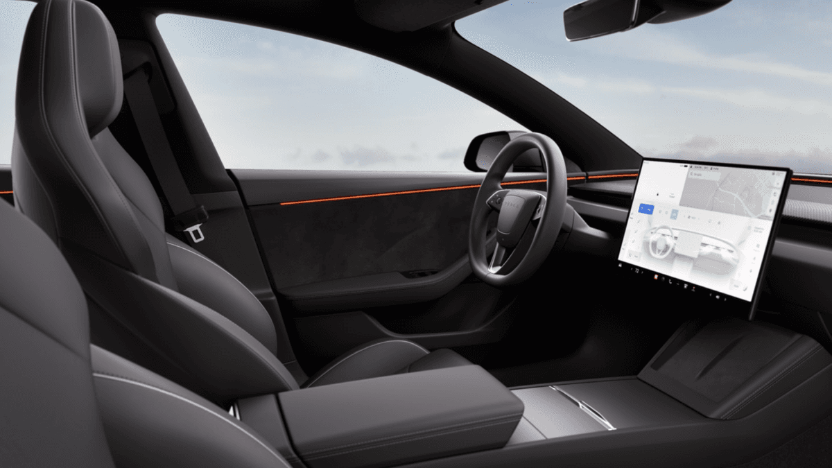 Tesla Model 3 gets more range, power, and a bigger display