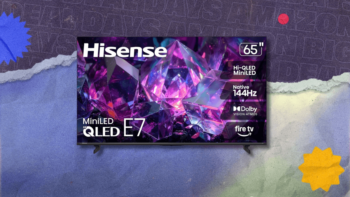 Best TV deal: Save $402 on Hisense 65-inch E7 Cinema Series