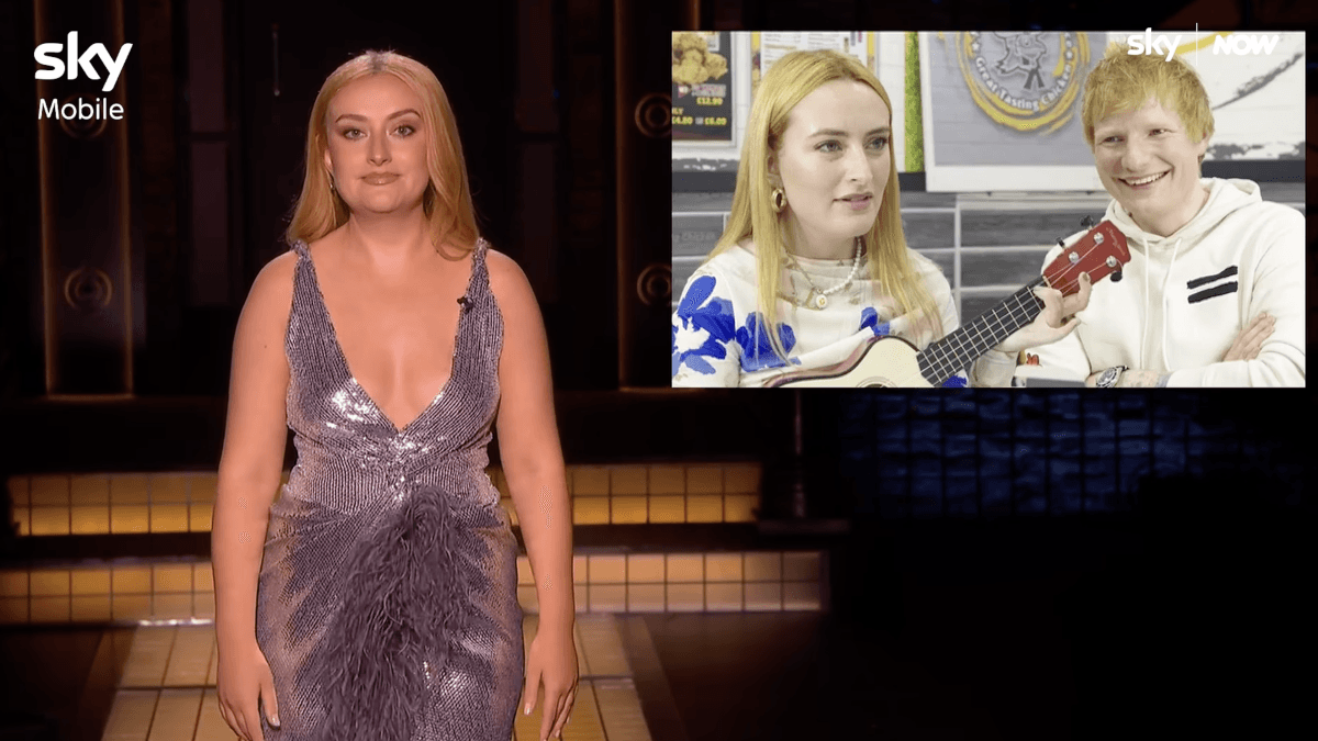 Amelia Dimoldenberg Roasts Ed Sheeran on SNL UK Over Macklemore Controversy