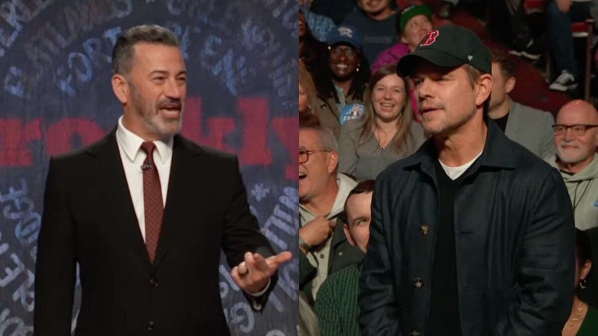 Jimmy Kimmel Evicts Matt Damon from Show—Who Leaves with Kimmel’s Family