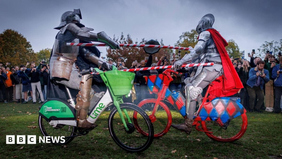 Our bikes are 'not for jousting,' says Lime after Hackney duel