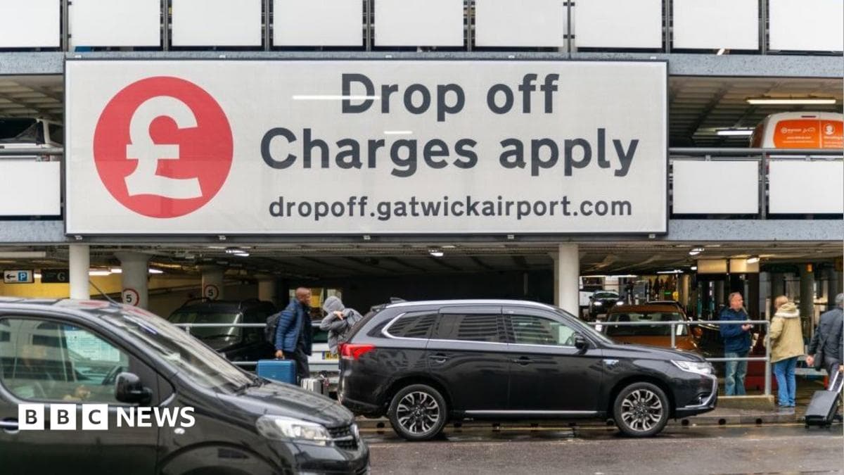 Airport drop-off charges to be reviewed after sharp increase
