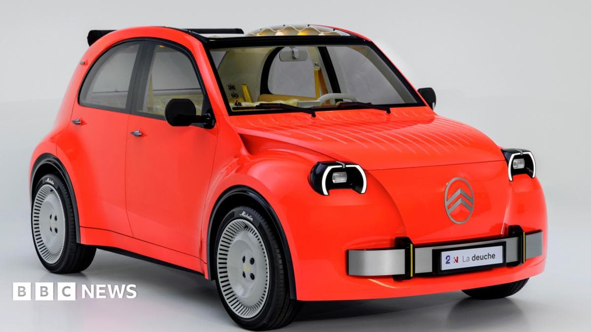 Citroen revives 2CV as affordable electric concept to compete with Chinese EVs