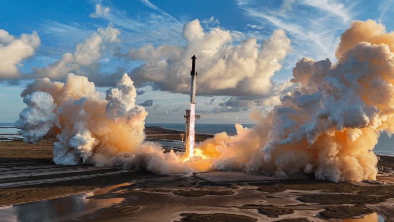 SpaceX puts Starship into orbit for the first time, deploys 26 Starlink satellites