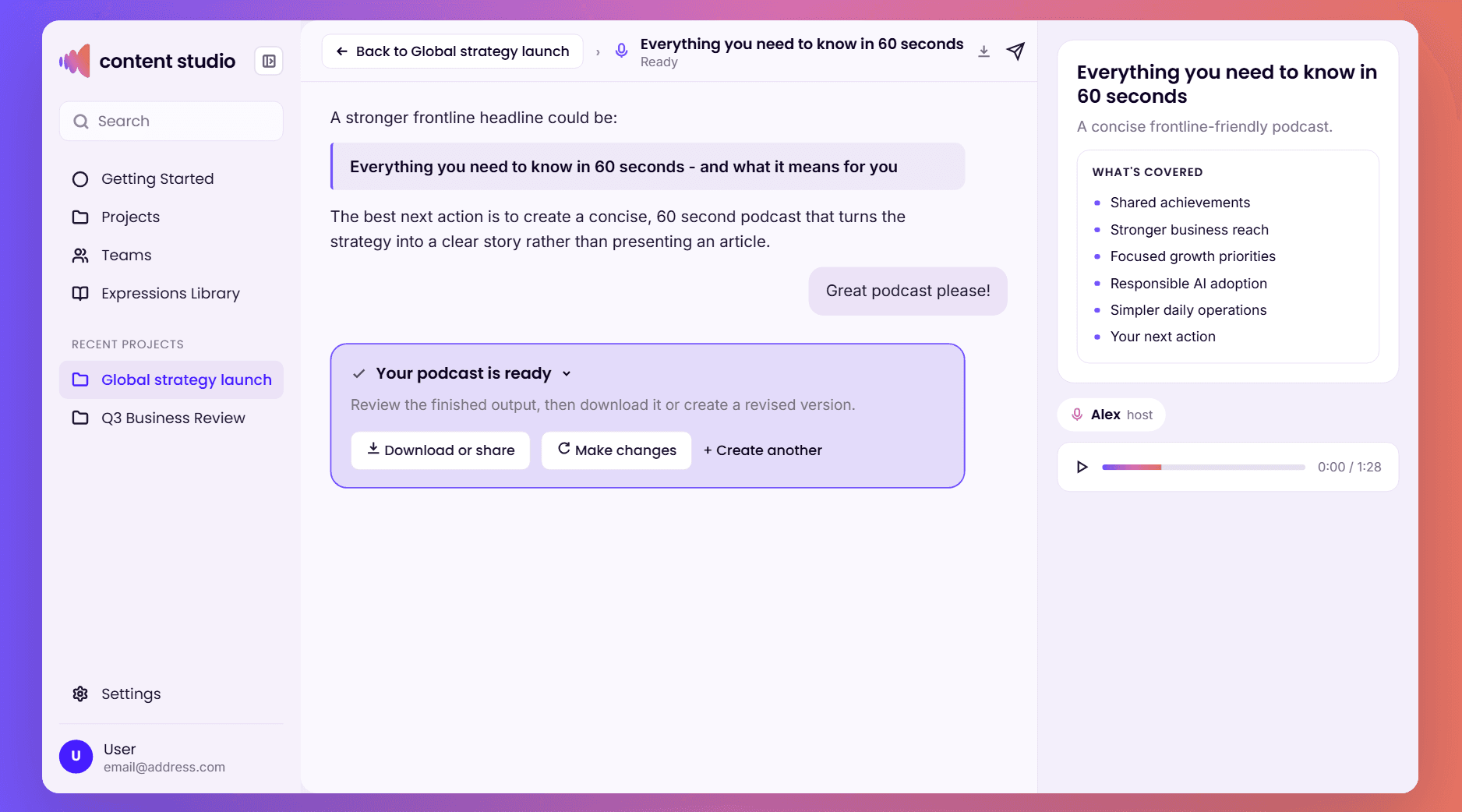 Unily launches Content Studio to drive simple, accurate employee communication