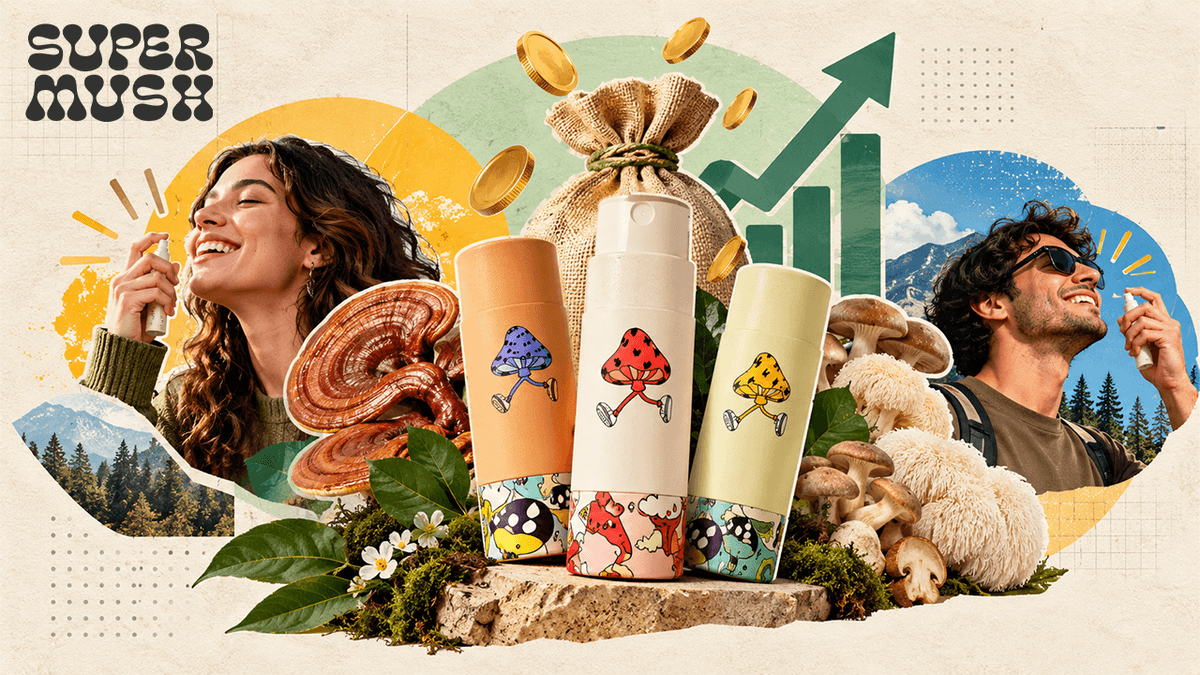 SuperMush raises $3M Series A led by NDude Labs to expand wellness products
