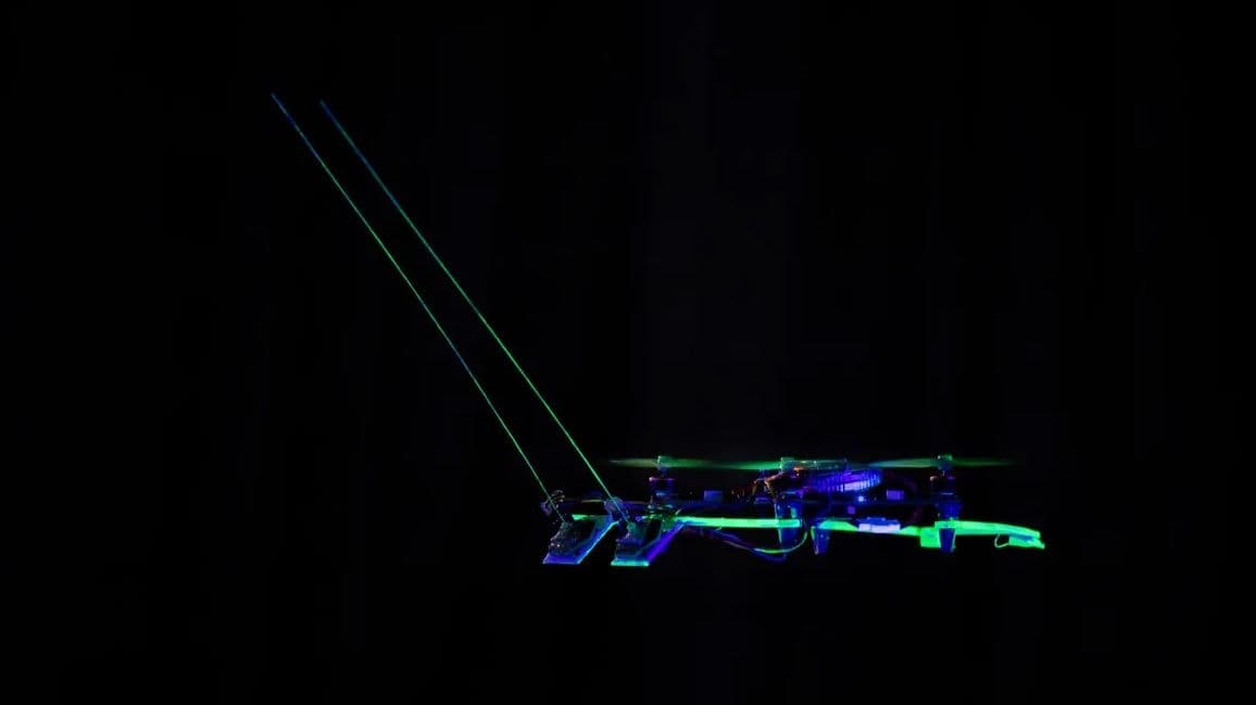 Cat-Like Whiskers Help Tiny Drones Fly in the Dark