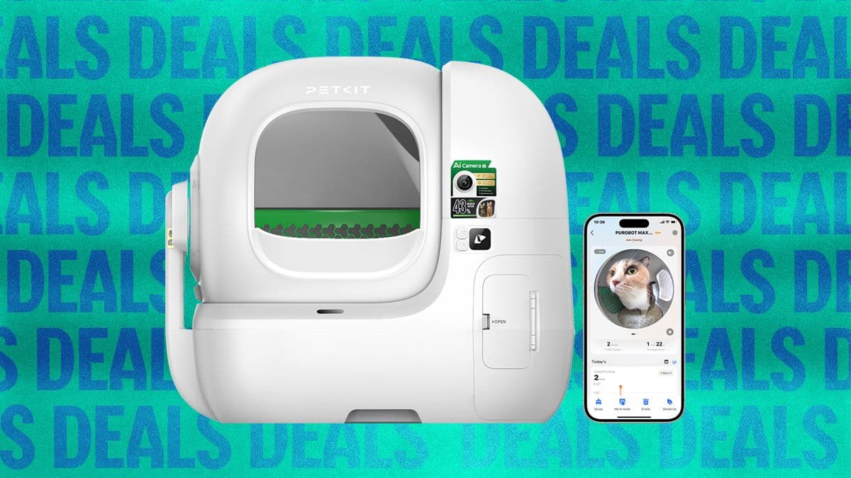 Petkit slashes prices on smart litter boxes by $100 at Shop.com