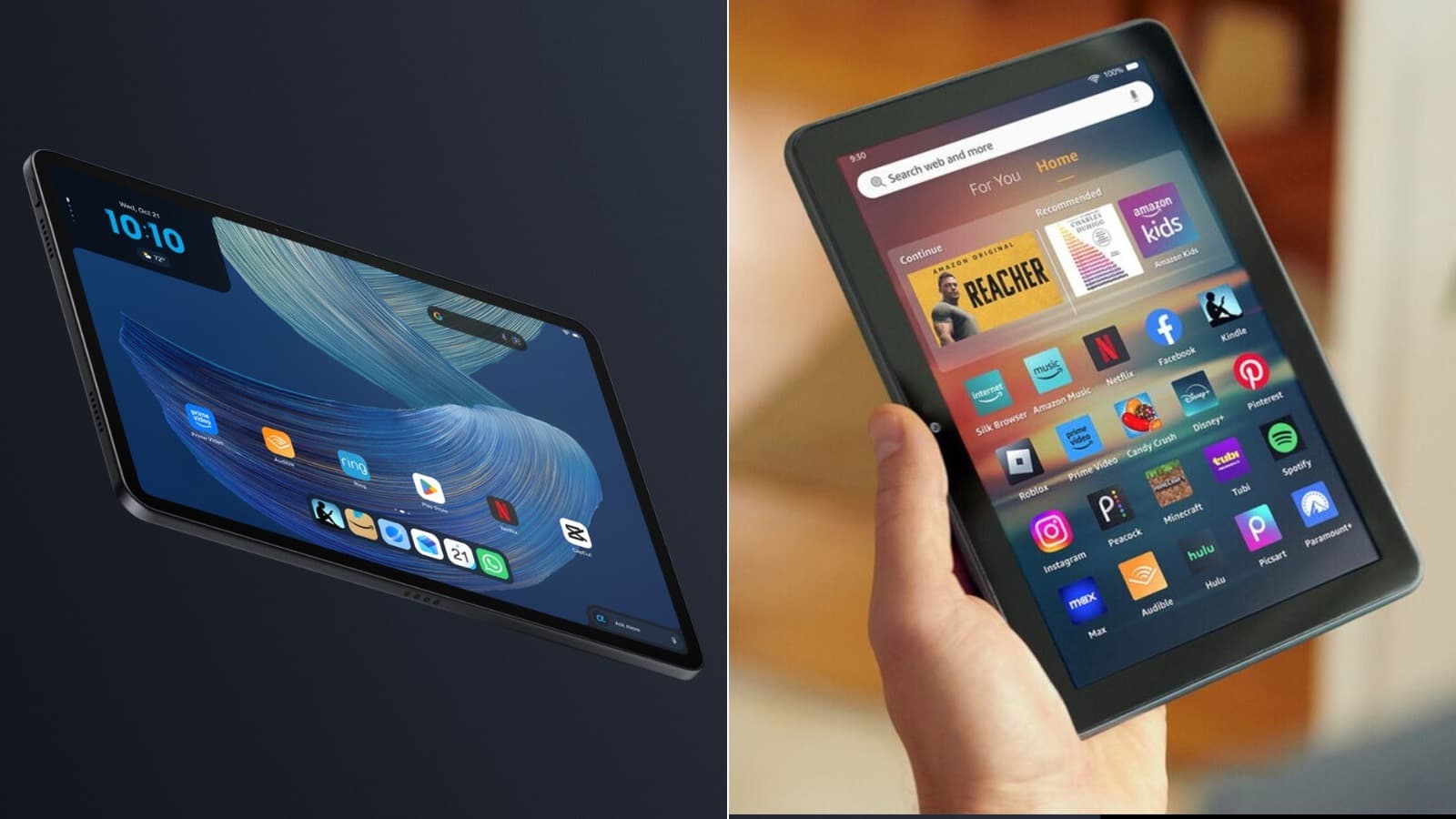 Amazon Alexa Tablet 12 Pro Vs Amazon Fire HD 10: What's Changed, And Is The Upgrade Worth It?