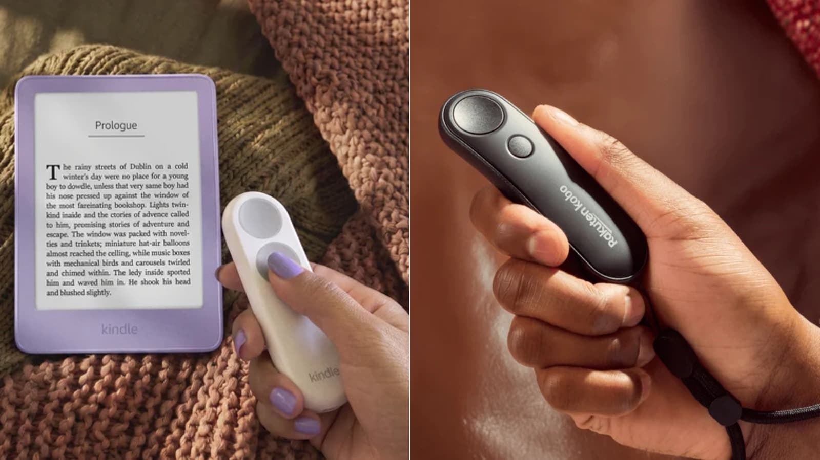 Kindle Click vs Kobo Remote: Amazon and Rakuten launch wireless page-turning remotes