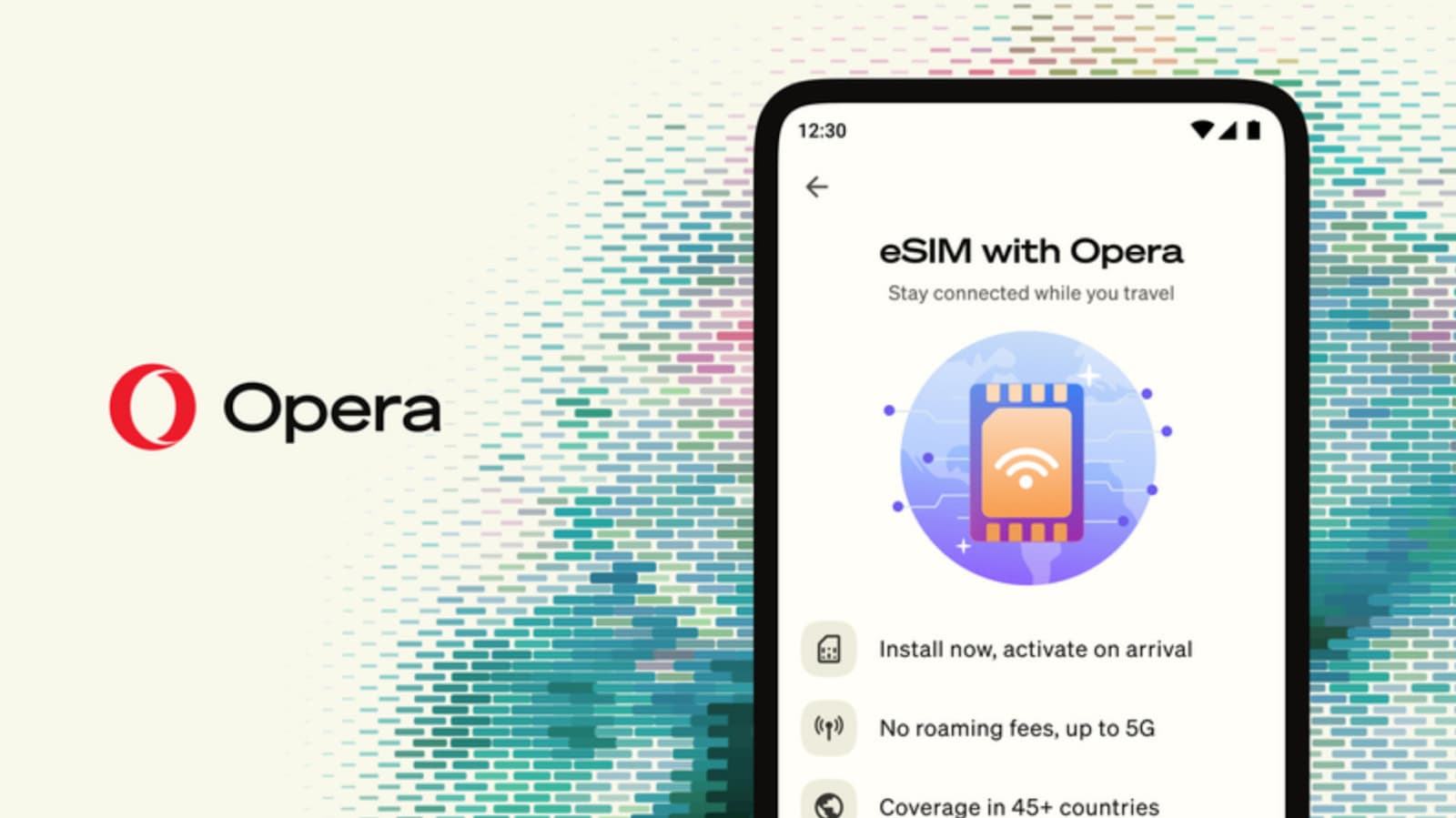 Opera launches free eSIM with 3GB of 5G data in Android browser